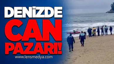 Ters dönen botun üzerinde iki kişi mahsur kaldı