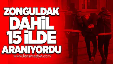 Zonguldak Dahil 15 İlde Aranan Şüpheli Yakalandı