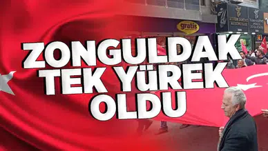 Zonguldak tek yürek oldu!