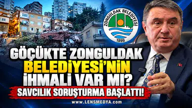 Göçükte Zonguldak Belediyesi'nin ihmali var mı? Savcılık soruşturma başlattı!