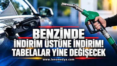 BENZİNDE İNDİRİM ÜSTÜNE İNDİRİM! TABELALAR YİNE DEĞİŞECEK