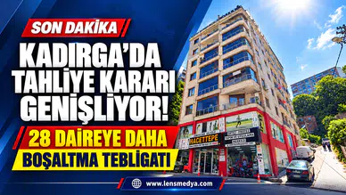 28 daireye daha boşaltma teblikatı geldi!
