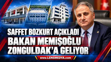 SAFFET BOZKURT AÇIKLADI: BAKAN MEMİŞOĞLU ZONGULDAK’A GELİYOR