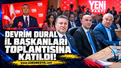 Devrim Dural il başkanları toplantısına katıldı!