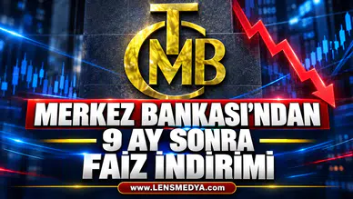 MERKEZ BANKASI’NDAN 9 AY SONRA FAİZ İNDİRİMİ
