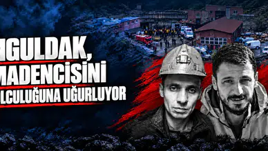 ZONGULDAK, ÜÇ MADENCİSİNİ SON YOLCULUĞUNA UĞURLUYOR
