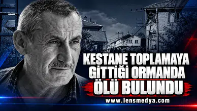 KESTANE TOPLAMAYA GİTTİĞİ ORMANDA ÖLÜ BULUNDU