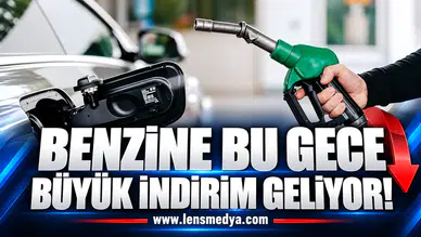 Benzine bu gece büyük indirim geliyor!