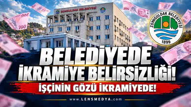 Zonguldak Belediyesi'nde ikramiye belirsizliği!