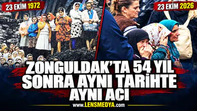 ZONGULDAK’TA 54 YIL SONRA AYNI TARİHTE AYNI ACI