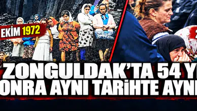 ZONGULDAK’TA 54 YIL SONRA AYNI TARİHTE AYNI ACI