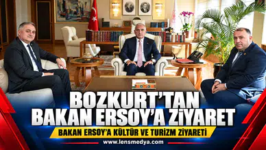 BOZKURT’TAN BAKAN ERSOY’A ZİYARETBAKAN ERSOY’A KÜLTÜR VE TURİZM ZİYARETİ