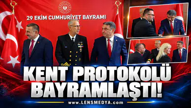 Kent prtokolü bayramlaştı!