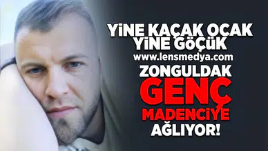 Zonguldak göçük altında kalarak can veren genç madenciye ağlıyor!