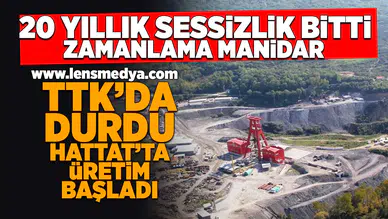 TTK'da durdu, HATTAT'ta üretim başladı!