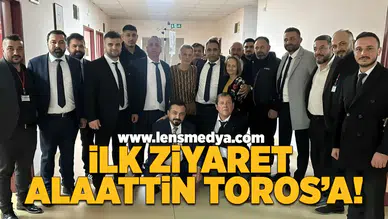 Tunay Keskin'den ilk ziyaret Alaattin Toros'a!