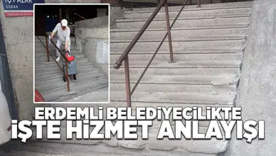 Erdemli Belediyecilikte işte hizmet anlayışı!