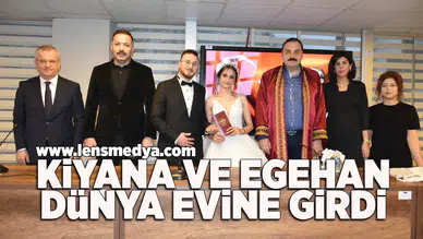 Kiyana ve Egehan dünya evine girdi!