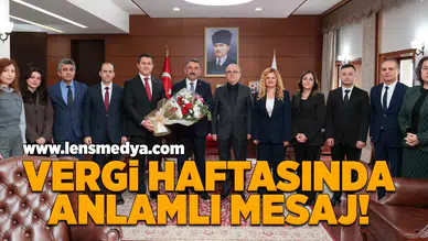Vergi haftasında anlamlı mesaj!
