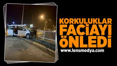 Korkuluklar faciayı önledi