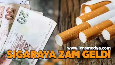 Sigaraya zam geldi!