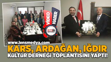 Kars, Ardağan, Iğdır Kültür Derneği ilk toplantısını yaptı!