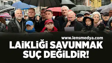 Laikliği savunmak suç değildir!