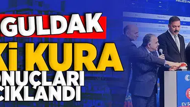 Zonguldak'ta TOKİ Kura sonuçları açıklandı!