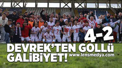Devrek'ten gollü galibiyet!