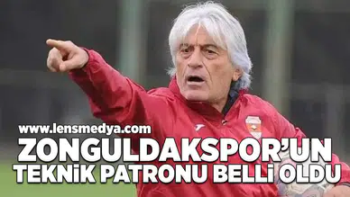 Zonguldakspor'un yeni teknik direktörü belli oldu!