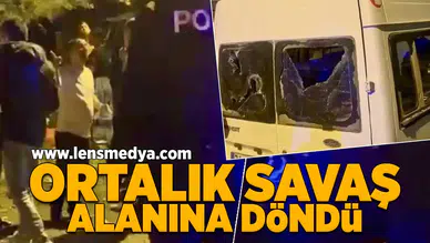 Ortalık savaş alanına döndü!