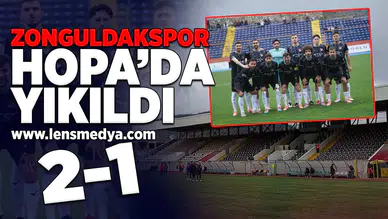 Zonguldakspor Hopa'da yıkıldı!