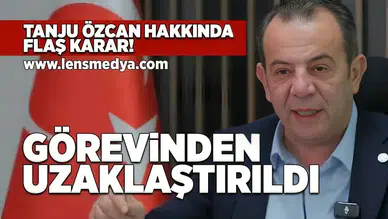 Tanju Özcan için flaş karar... Görevinden uzaklaştırıldı!