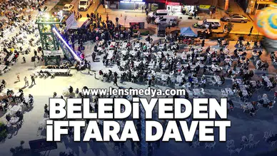 Belediyeden iftara davet!