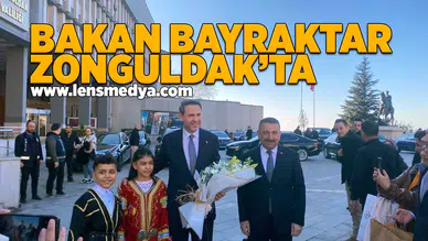 Bakan Bayraktar Zonguldak'ta!