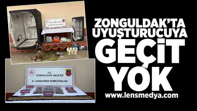 Zonguldak'ta uyuşturucuya geçit yok!