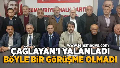 Çağlayan'ı yalanladı!