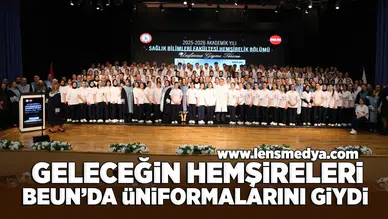 Geleceğin hemşireleri BEUN'da Üniformalarını Giydi