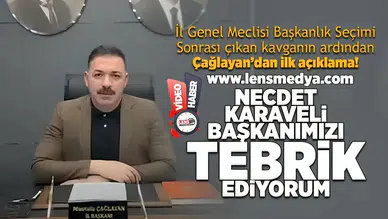 Çağlayan Karaveli'yi tebrik etti!