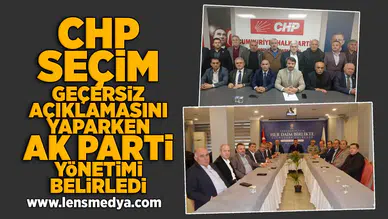 CHP seçim geçersiz açıklamasını yaparken AK Parti yönetimi belirledi!