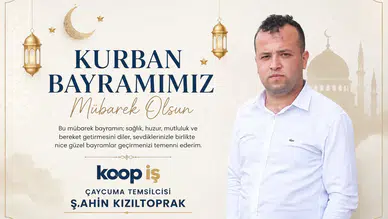 Şahin Kızıltoprak'ın Kurban Bayramı Mesajı
