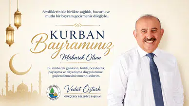 Vedat Öztürk'ün Kurban Bayramı Mesajı