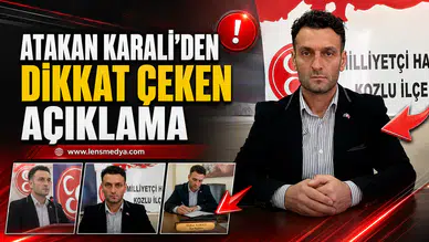 KARALİ’DEN KOZLU BELEDİYESİ’NE SERT SÖZLER