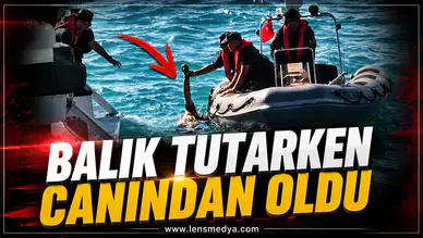 FENER'DE ACI OLAY! BALIK TUTARKEN CANINDAN OLDU