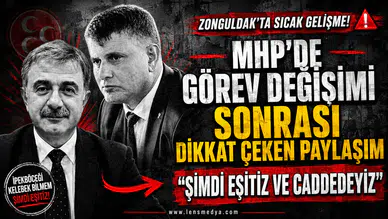 MHP’DE GÖREV DEĞİŞİMİ SONRASI DİKKAT ÇEKEN PAYLAŞIM: “ŞİMDİ EŞİTİZ VE CADDEDEYİZ”