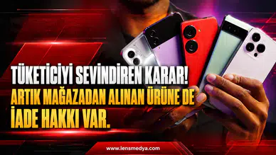MAĞAZADAN ALINAN YENİLENMİŞ ÜRÜNLERE 14 GÜN İADE HAKKI
