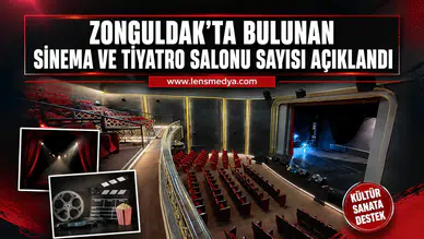 Zonguldak’ta bulunan sinema ve tiyatro salonu sayısı açıklandı!