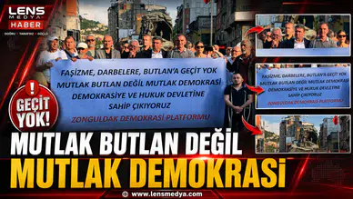 MUTLAK BUTLAN DEĞİL, MUTLAK DEMOKRASİ!