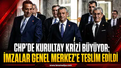 CHP’DE KURULTAY KRİZİ BÜYÜYOR: İMZALAR GENEL MERKEZ’E TESLİM EDİLDİ”