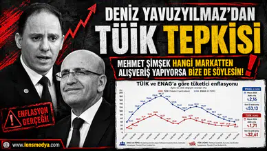 Deniz Yavuzyılmaz’dan TÜİK Tepkisi: “Mehmet Şimşek hangi marketten alışveriş yapıyorsa bize de söylesin!”